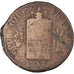 Moneda, Francia, 2 sols à la Balance, 1793, Limoges, BC, Métal de cloche