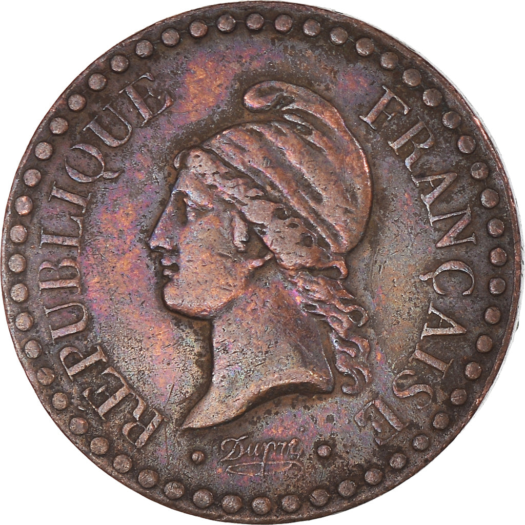 Monnaie, France, Dupré, Centime, 1848, Paris, TTB+, Bronze, Gadoury:84, KM:754