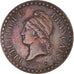 Monnaie, France, Dupré, Centime, 1848, Paris, TTB+, Bronze, Gadoury:84, KM:754