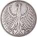 Coin, GERMANY - FEDERAL REPUBLIC, 5 Mark, 1951, Munich, EF(40-45), Silver