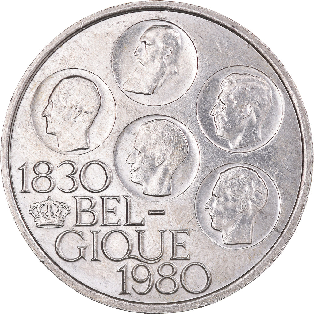 Coin, Belgium, Baudouin I, 500 Francs, 500 Frank, 1980, Brussels, AU(55-58)