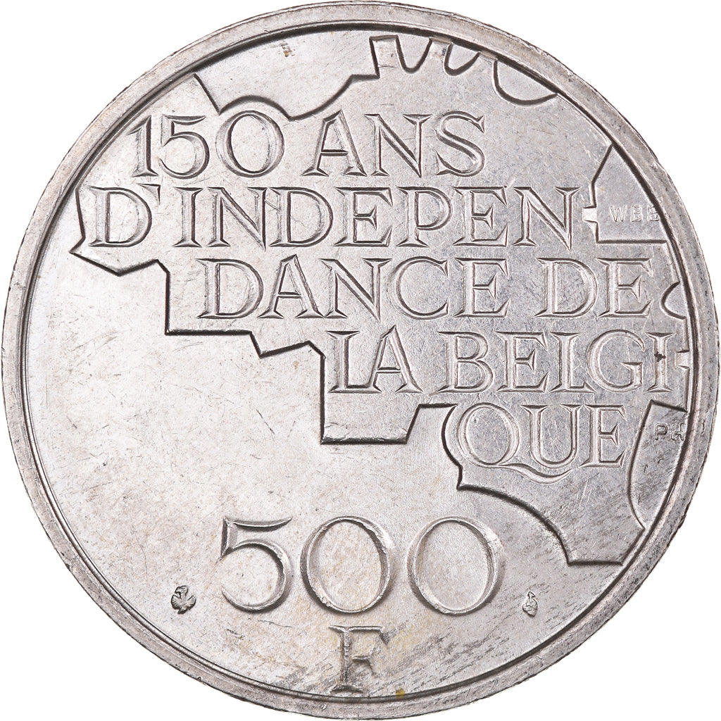 Coin, Belgium, Baudouin I, 500 Francs, 500 Frank, 1980, Brussels, AU(55-58)