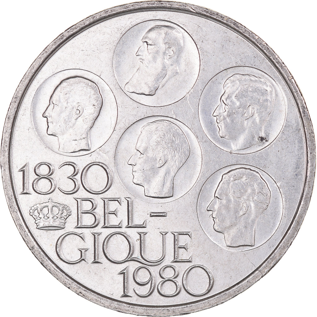Coin, Belgium, Baudouin I, 500 Francs, 500 Frank, 1980, Brussels, AU(55-58)