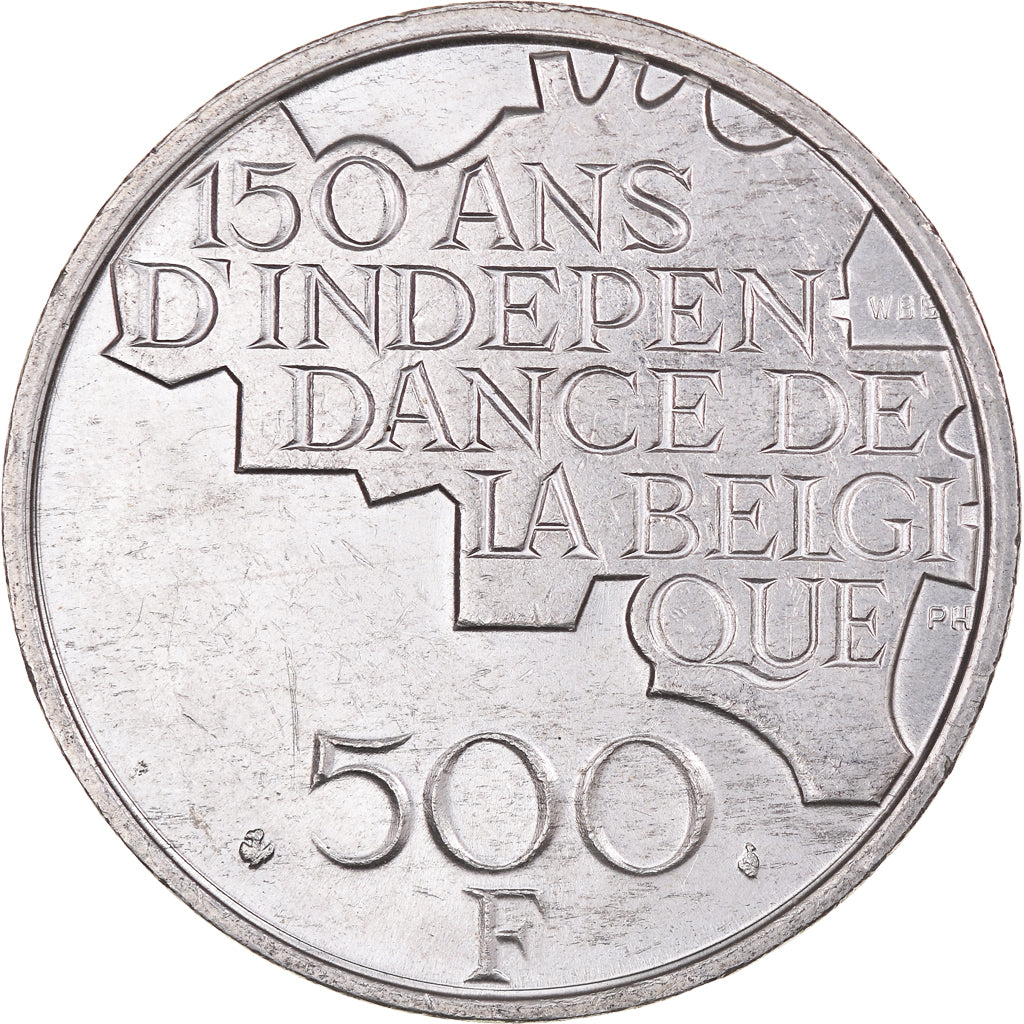Monnaie, Belgique, Baudouin I, 500 Francs, 500 Frank, 1980, Bruxelles, SUP