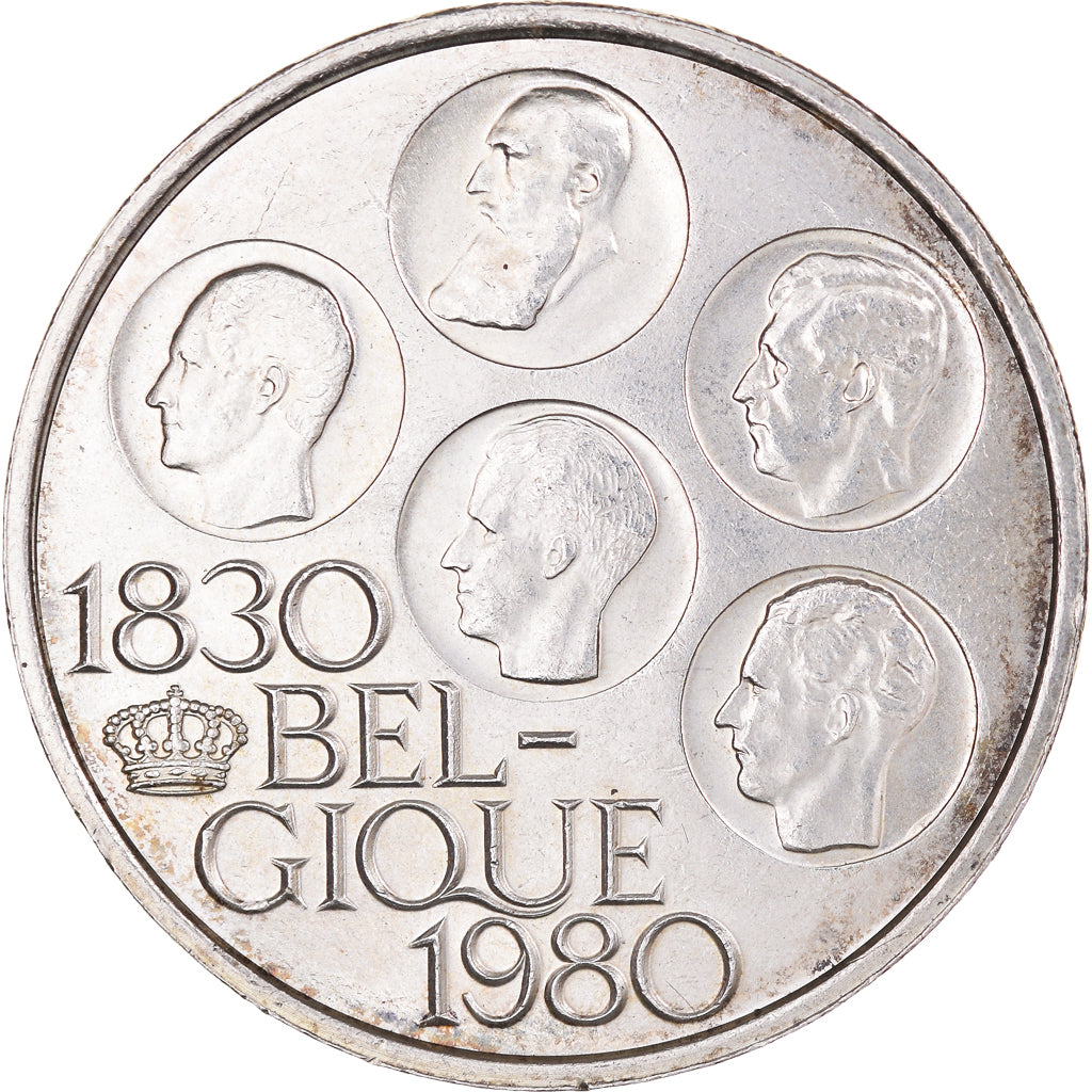 Munten, België, Baudouin I, 500 Francs, 500 Frank, 1980, Brussels, PR, Silver