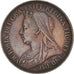 Coin, Great Britain, Victoria, 1/2 Penny, 1896, EF(40-45), Bronze, KM:789