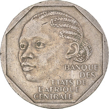 Coin, Gabon, 500 Francs, 1985, Paris, EF(40-45), Copper-nickel, KM:14