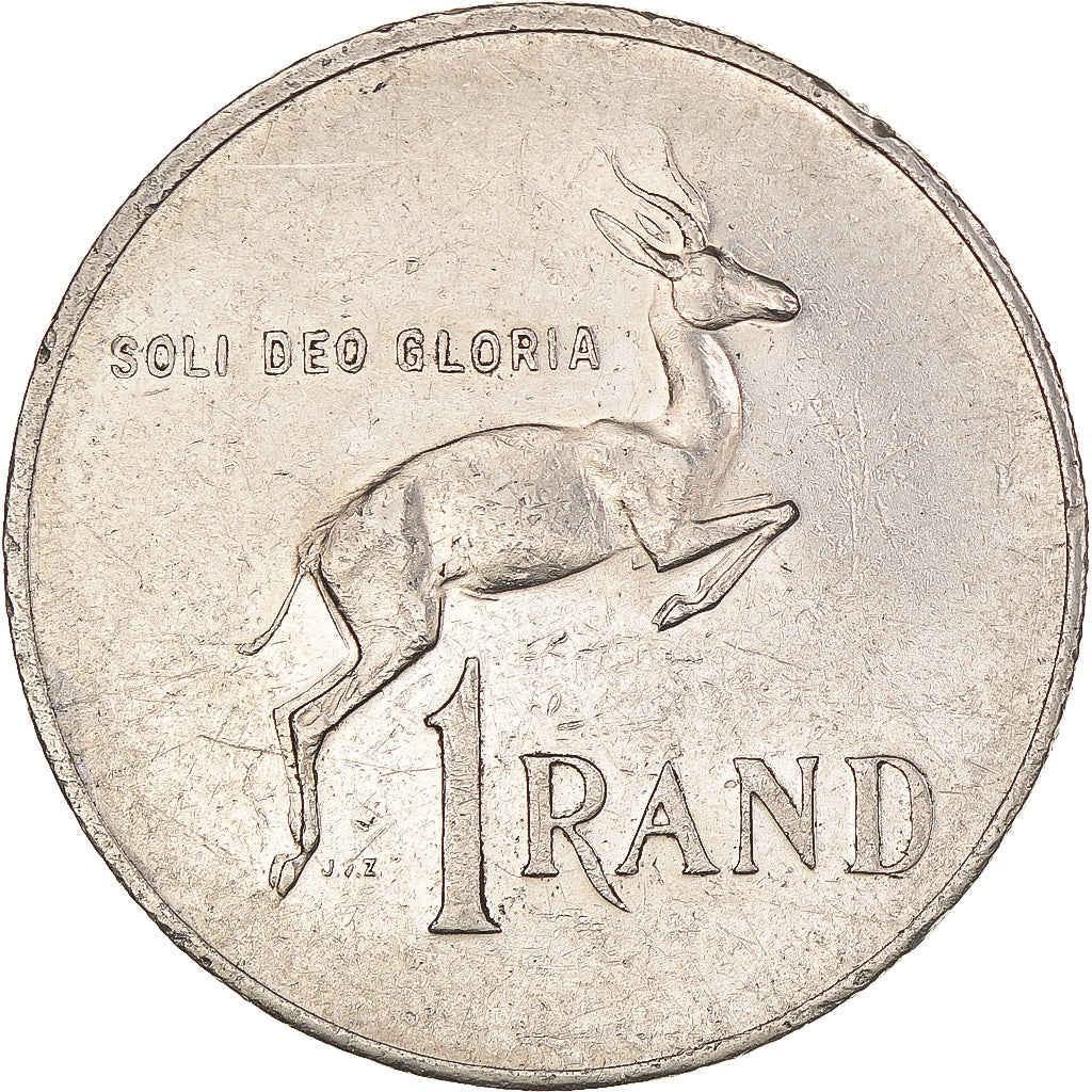 Moeda, África do Sul, Rand, 1978, AU(50-53), Níquel, KM:88a