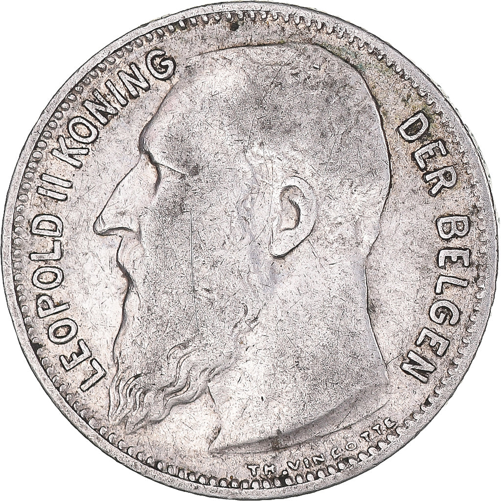 Moneda, Bélgica, Leopold II, Franc, 1904, BC+, Plata, KM:57.1