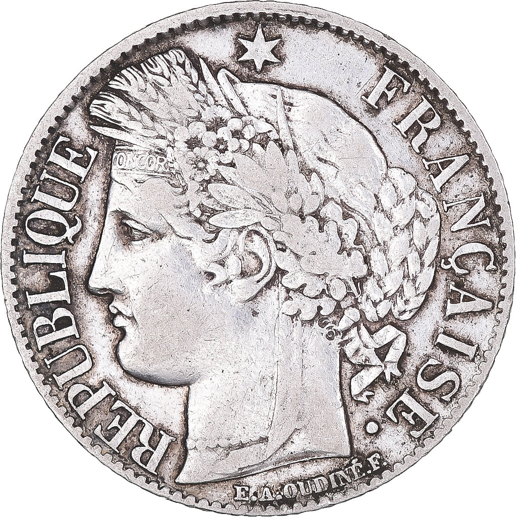 Coin, France, Cérès, Franc, 1894, Paris, EF(40-45), Silver, KM:822.1