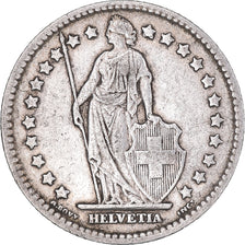Coin, Switzerland, Franc, 1909, Bern, EF(40-45), Silver, KM:24