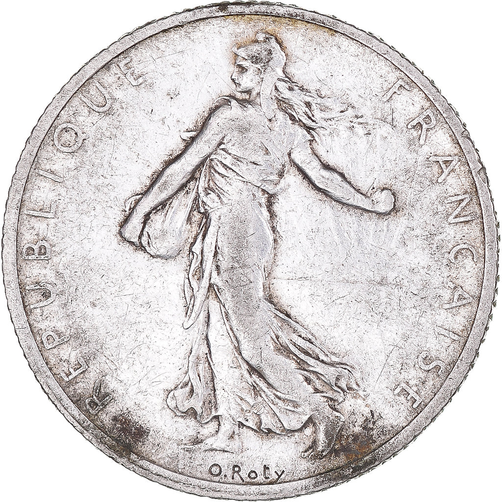 Moneta, Francia, Semeuse, 2 Francs, 1899, Paris, MB+, Argento, KM:845.1