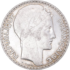 Moeda, França, Turin, 10 Francs, 1934, Paris, Variação, AU(50-53), Prata