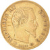 Münze, Frankreich, Napoleon III, 5 Francs, 1858, Paris, S+, Gold, KM:787.1