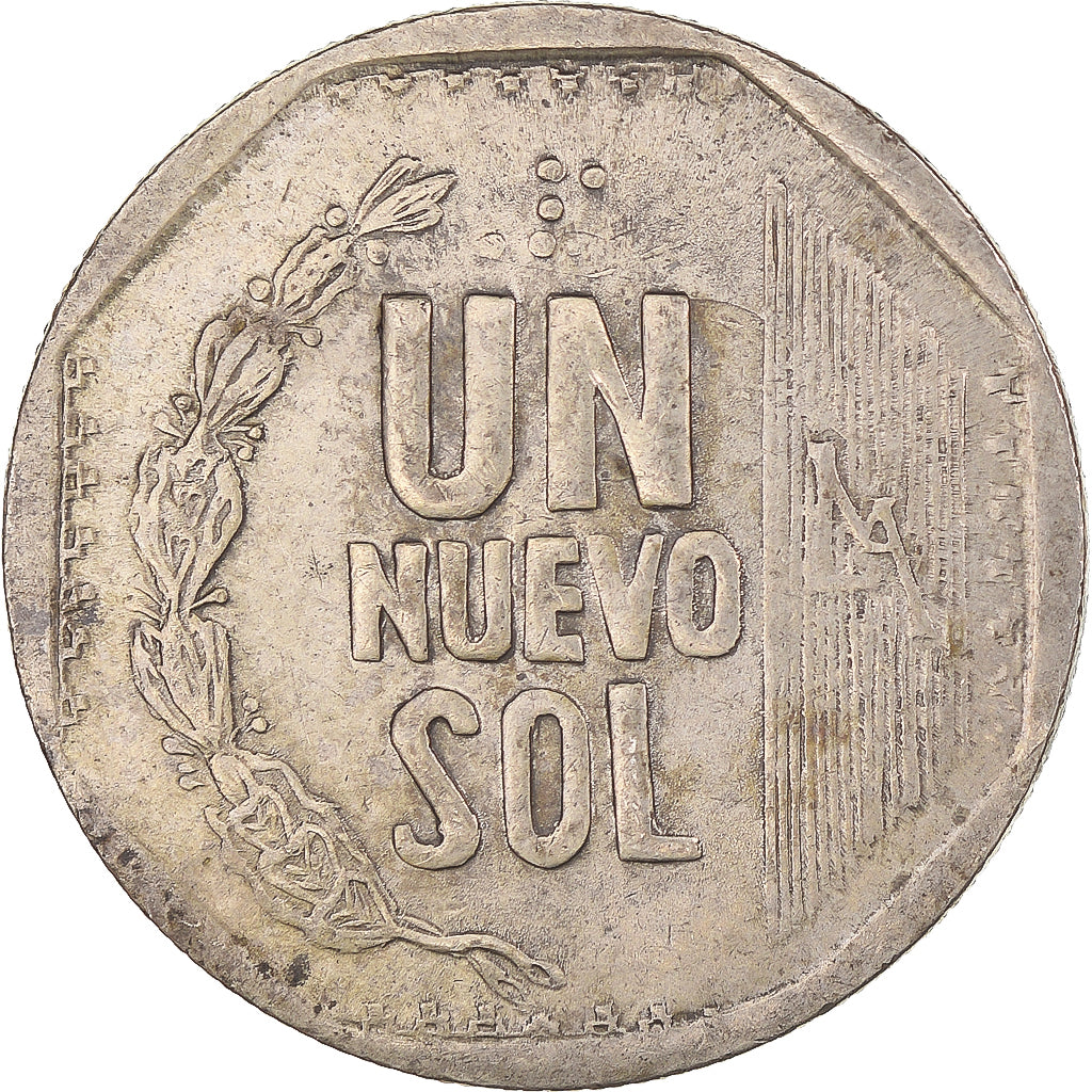 Monnaie, Pérou, Nuevo Sol, 2000, Lima, TTB, Cuivre-Nickel-Zinc (Maillechort)