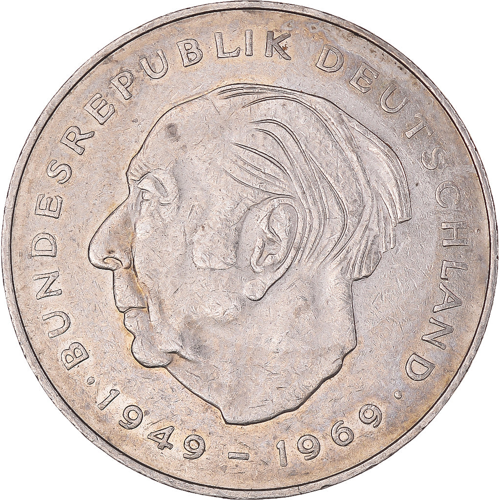 Monnaie, République fédérale allemande, 2 Mark, 1985, Hambourg, TTB+