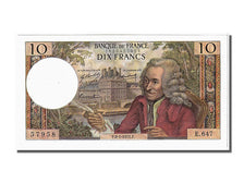Banknot, Francja, 10 Francs, Voltaire, 1971, 1971-01-08, UNC(63), Fayette:62.48