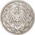 Coin, GERMANY - EMPIRE, 1/2 Mark, 1905, Berlin, VF(30-35), Silver, KM:17