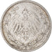 Coin, GERMANY - EMPIRE, 1/2 Mark, 1906, Hambourg, EF(40-45), Silver, KM:17