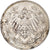 Coin, GERMANY - EMPIRE, 1/2 Mark, 1906, Munich, AU(55-58), Silver, KM:17
