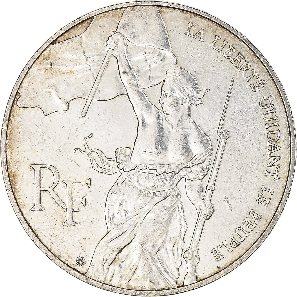 Monnaie, France, Liberté guidant le peuple, 100 Francs, 1993, SUP, Argent