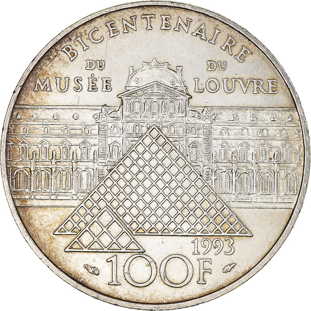 Monnaie, France, Liberté guidant le peuple, 100 Francs, 1993, SUP, Argent
