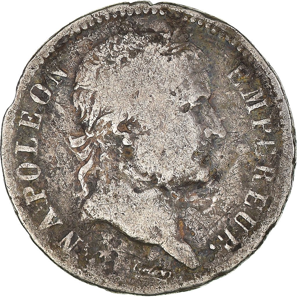 Moneta, Francia, Napoléon I, Franc, 1811, Lille, B+, Argento, KM:692.16