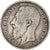 Moneda, Bélgica, Leopold II, Franc, 1886, BC+, Plata, KM:29.1