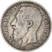 Moeda, Bélgica, Leopold II, Franc, 1886, VF(30-35), Prata, KM:29.1