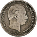 Moneta, Dania, Christian IX, 10 Öre, 1875, Copenhagen, VF(20-25), Srebro