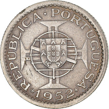 Coin, Guinea-Bissau, 2-1/2 Escudos, 1952, EF(40-45), Copper-nickel, KM:9