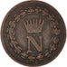 Monnaie, États italiens, Napoleon I, 10 Centesimi, 1811, Milan, TTB, Billon