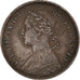 Coin, Great Britain, Victoria, Farthing, 1886, AU(50-53), Bronze, KM:753