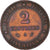 Münze, Frankreich, Cérès, 2 Centimes, 1889, Paris, SS+, Bronze, KM:827.1