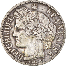 Coin, France, Cérès, 2 Francs, 1887, Paris, EF(40-45), Silver, KM:817.1