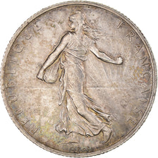 Coin, France, Semeuse, 2 Francs, 1919, Paris, EF(40-45), Silver, KM:845.1