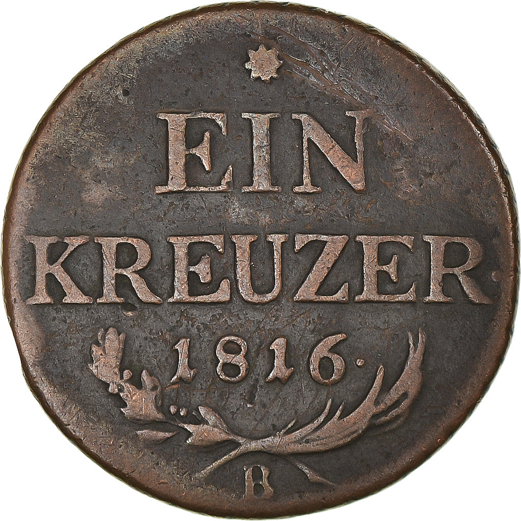 Coin, Austria, Franz II (I), Kreuzer, 1816, Kremnitz, VF(30-35), Copper, KM:2113