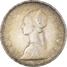 Coin, Italy, 500 Lire, 1958, Rome, EF(40-45), Silver, KM:98