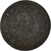 Münze, Frankreich, Henri III, Double Tournois, Paris, SS, Kupfer, CGKL:86