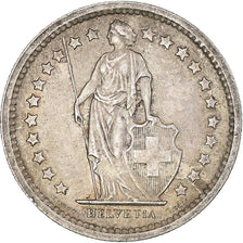 Coin, Switzerland, 1/2 Franc, 1967, Bern, EF(40-45), Silver, KM:23
