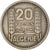 Moneta, Algieria, 20 Francs, 1949, Paris, EF(40-45), Miedź-Nikiel, KM:91