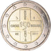 Belgium, Croix Rouge, 2 Euro, 2014, BU, AU(55-58), Bi-Metallic