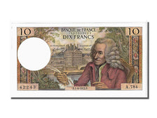 France, 10 Francs, 10 F 1963-1973 ''Voltaire'', 1972, KM #147d, 1972-06-01,...