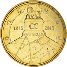 Belgium, 2-1/2 Euro, 2015, Bataille de Waterloo, AU(55-58), Brass
