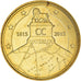 Belgium, 2-1/2 Euro, 2015, Bataille de Waterloo, AU(55-58), Brass