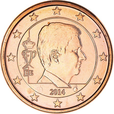 Belgium, Euro Cent, 2014, MS(60-62), Copper Plated Steel, KM:331