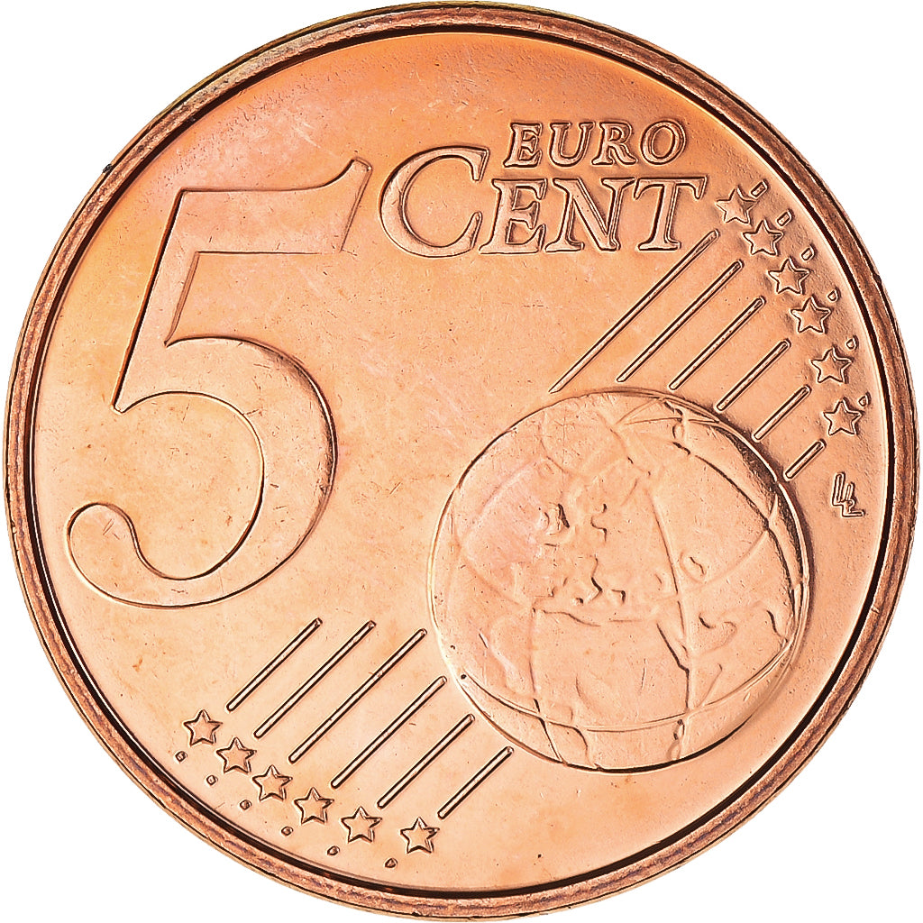 België, 5 Euro Cent, 2014, PR+, Copper Plated Steel, KM:333