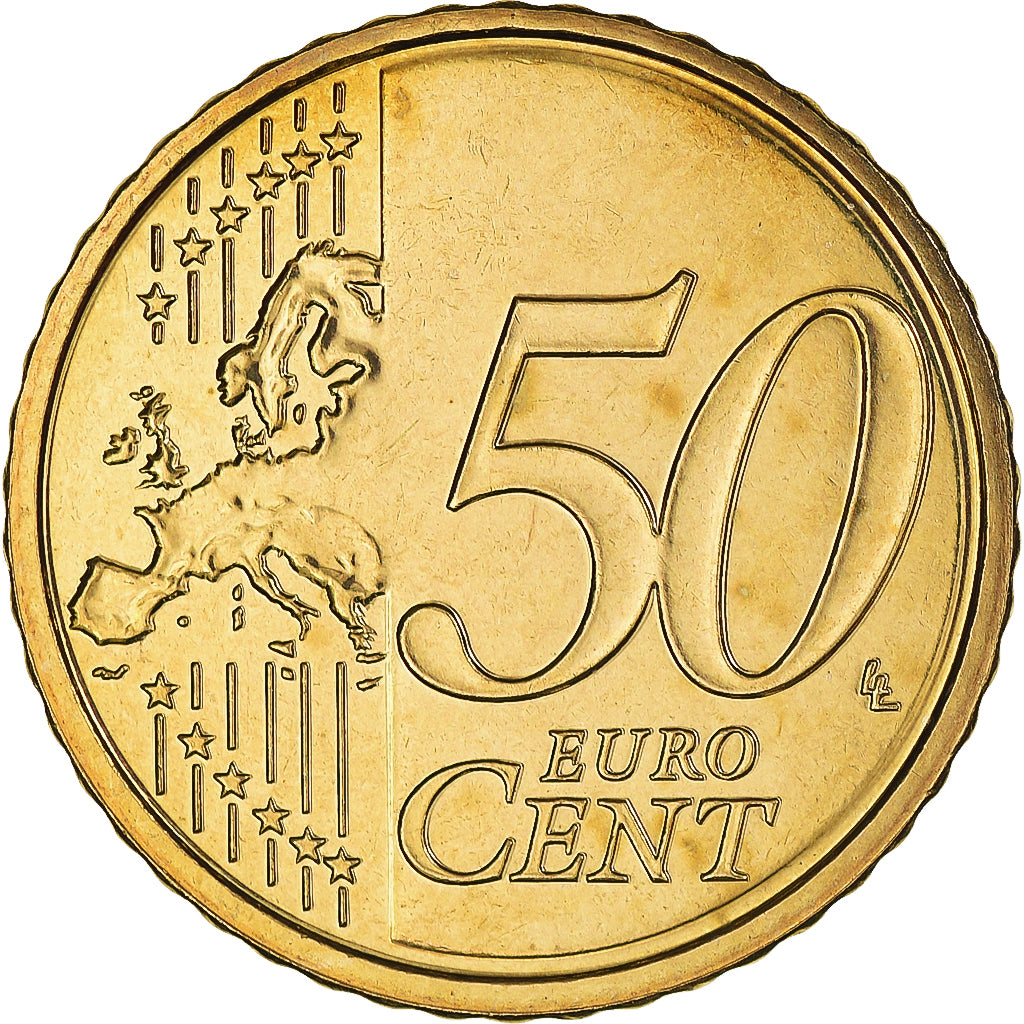 Belgio, 50 Euro Cent, 2014, SPL, Ottone, KM:336