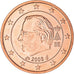 Belgium, Euro Cent, 2008, MS(60-62), Copper Plated Steel, KM:274