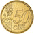 Belgium, 50 Euro Cent, 2008, Brussels, MS(60-62), Brass, KM:279